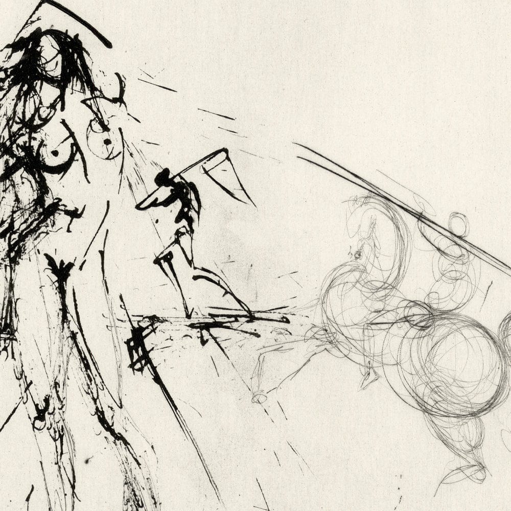 Salvador Dalí: Le Pêcheur, "Les Amours de Cassandre," 1968 Art G S Pawn