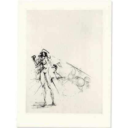 Salvador Dalí: Le Pêcheur, "Les Amours de Cassandre," 1968 Art G S Pawn