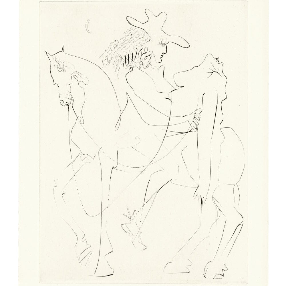 Salvador Dalí: Cheval Picasso, "Les Amours de Cassandre," 1968 Art G S Pawn