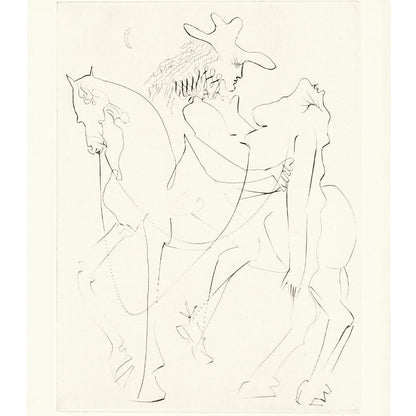 Salvador Dalí: Cheval Picasso, "Les Amours de Cassandre," 1968 Art G S Pawn