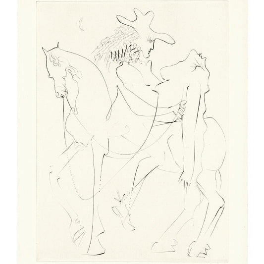 Salvador Dalí: Cheval Picasso, "Les Amours de Cassandre," 1968 Art G S Pawn