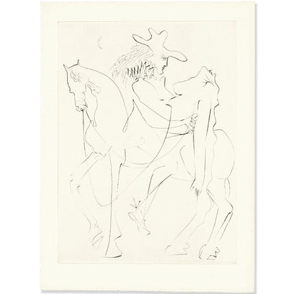 Salvador Dalí: Cheval Picasso, "Les Amours de Cassandre," 1968 Art G S Pawn