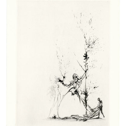 Salvador Dalí: La Femme au Page, "Les Amours de Cassandre," 1968 Art G S Pawn