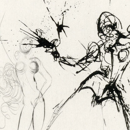 Salvador Dalí: La Femme au Page, "Les Amours de Cassandre," 1968 Art G S Pawn