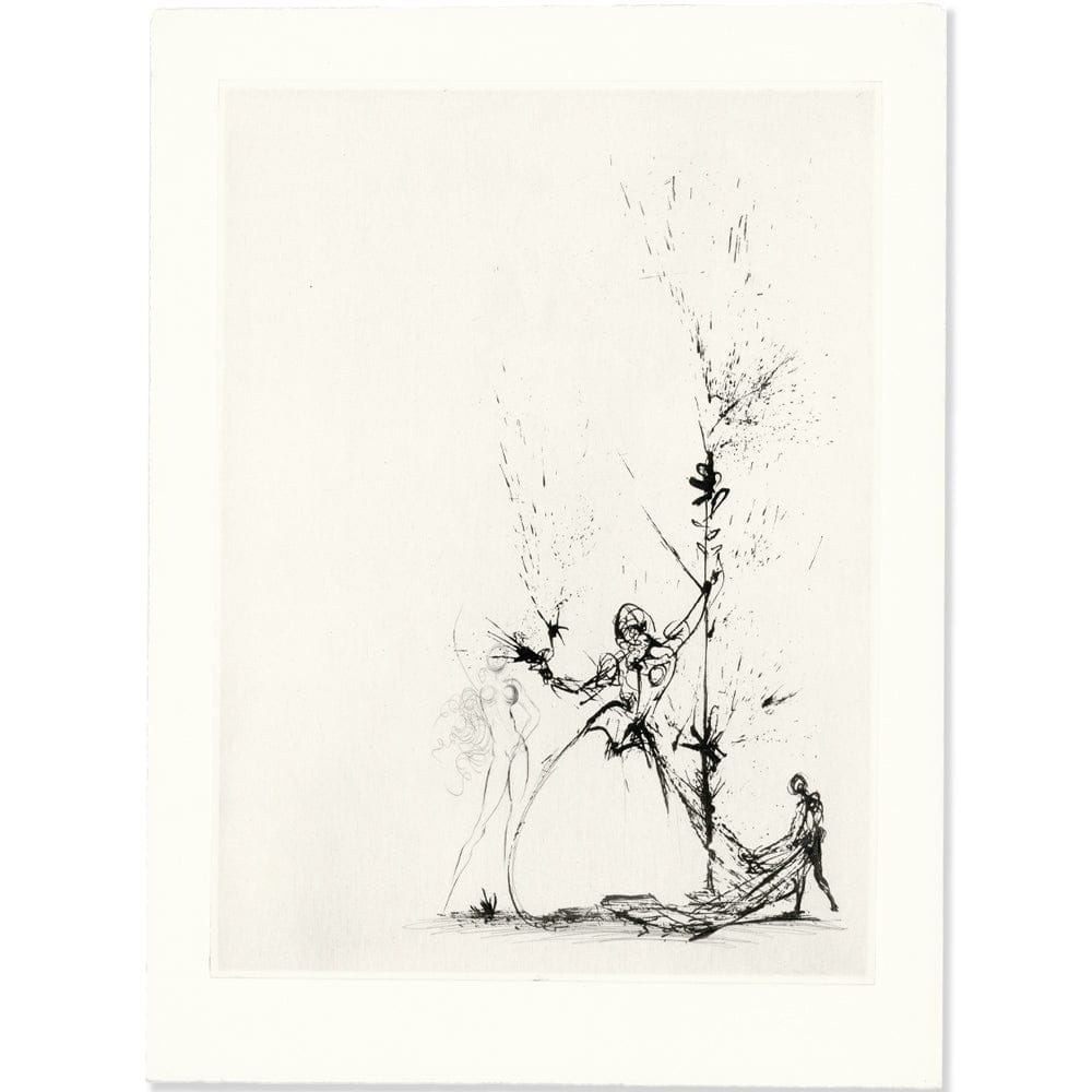 Salvador Dalí: La Femme au Page, "Les Amours de Cassandre," 1968 Art G S Pawn