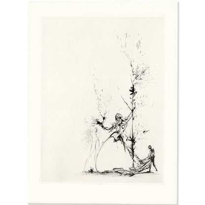 Salvador Dalí: La Femme au Page, "Les Amours de Cassandre," 1968 Art G S Pawn