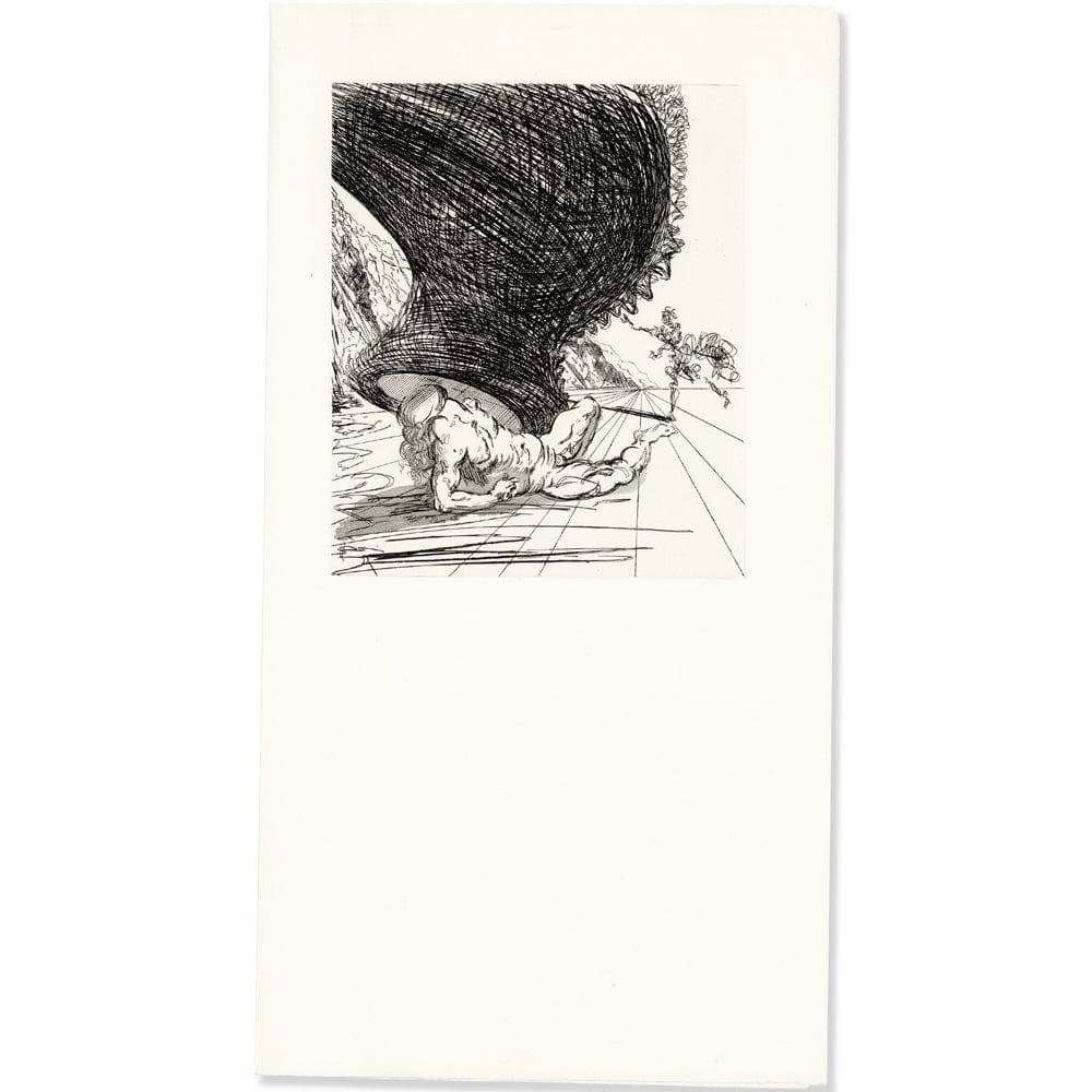 Salvador Dalí: Chapter 2, Le Château d’Otrante, Original Etching Art G S Pawn