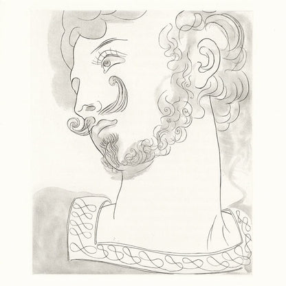 Salvador Dalí: Chapter 5, Le Château d’Otrante, Original Etching Art G S Pawn