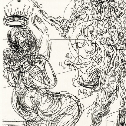 Salvador Dalí: Chapter 8, Le Château d’Otrante, Original Etching Art G S Pawn