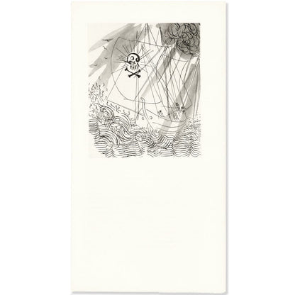 Salvador Dalí: Chapter 9, Le Château d’Otrante, Original Etching Art G S Pawn