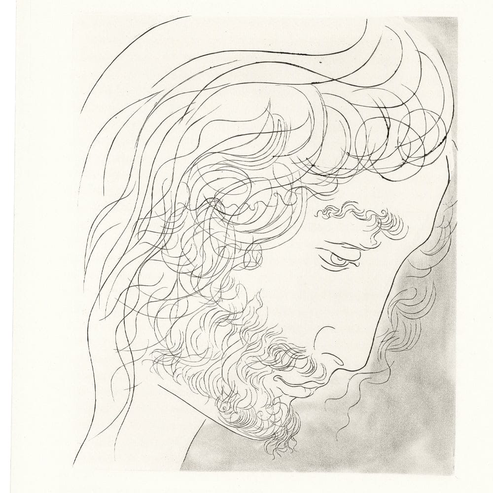 Salvador Dalí: Chapter 11, Le Château d’Otrante, Original Etching Art G S Pawn