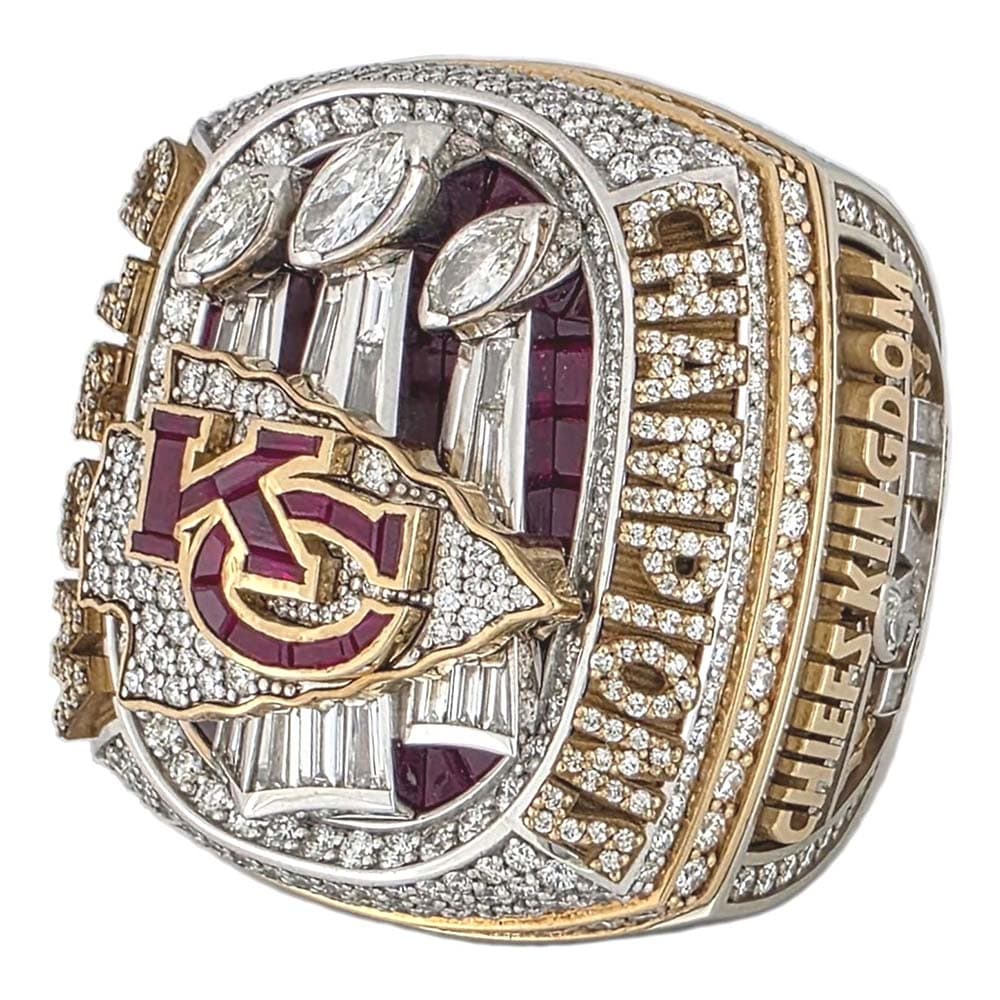 2022 Kansas City Chiefs Super Bowl Ring Gold & Silver Pawn Shop