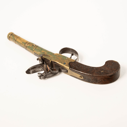 1790s Clarkson London Flintlock Gold & Silver Pawn Shop