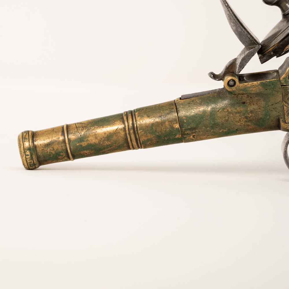 1790s Clarkson London Flintlock Gold & Silver Pawn Shop