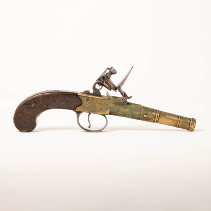 1790s Clarkson London Flintlock Gold & Silver Pawn Shop