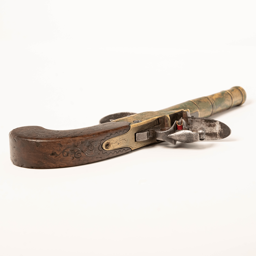1790s Clarkson London Flintlock Gold & Silver Pawn Shop