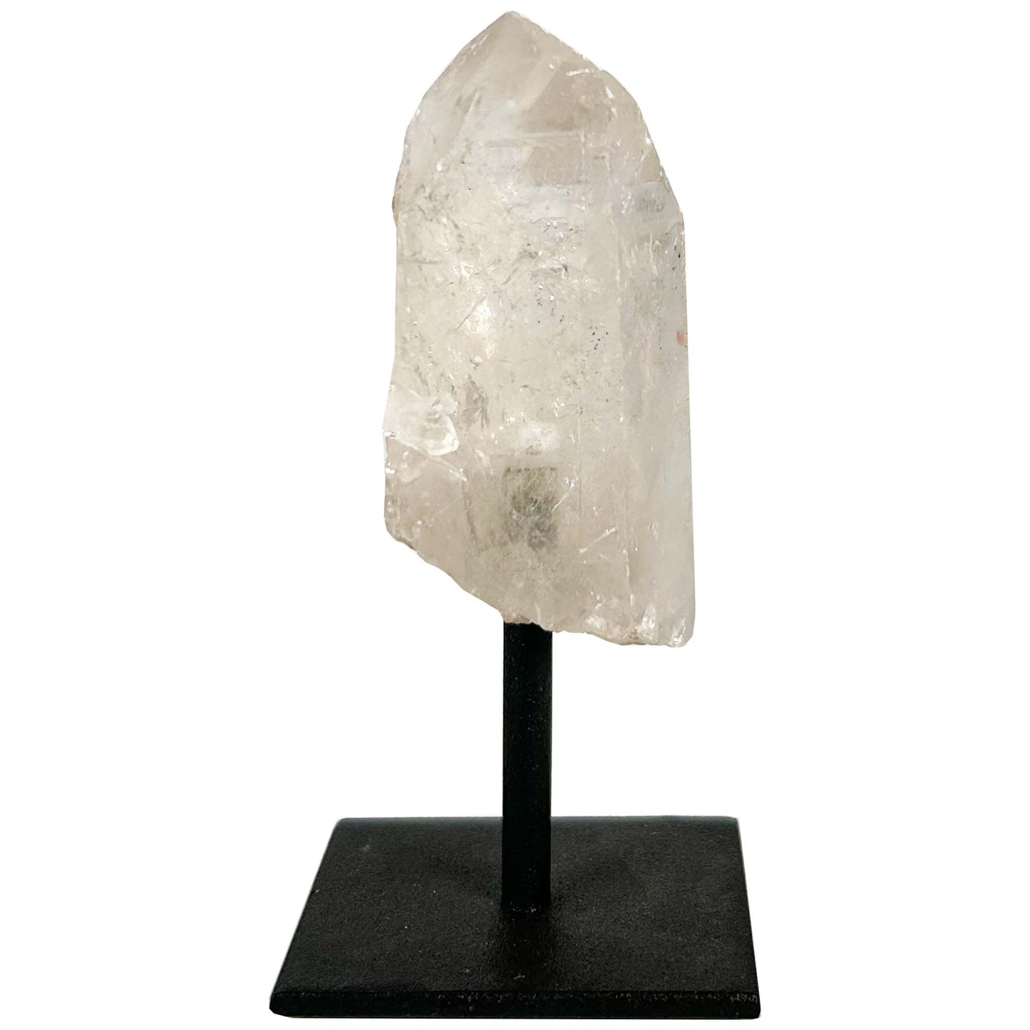 Clear Quartz Crystal on Stand