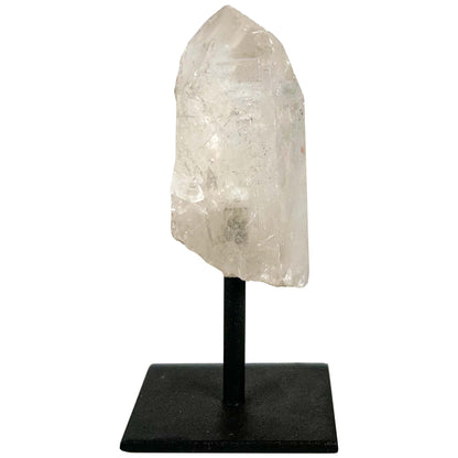 Clear Quartz Crystal on Stand