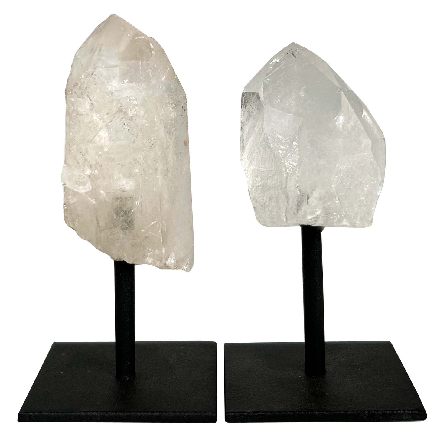 Clear Quartz Crystal on Stand