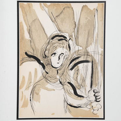 Marc Chagall: Angel with Sword Art G S Pawn