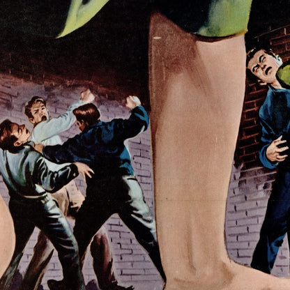 The Cool and the Crazy: Original One Sheet Movie Poster, 1958 Art G S Pawn