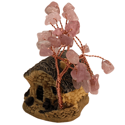 Cottage With Gemstone Tree Art Gold & Silver Pawn Shop