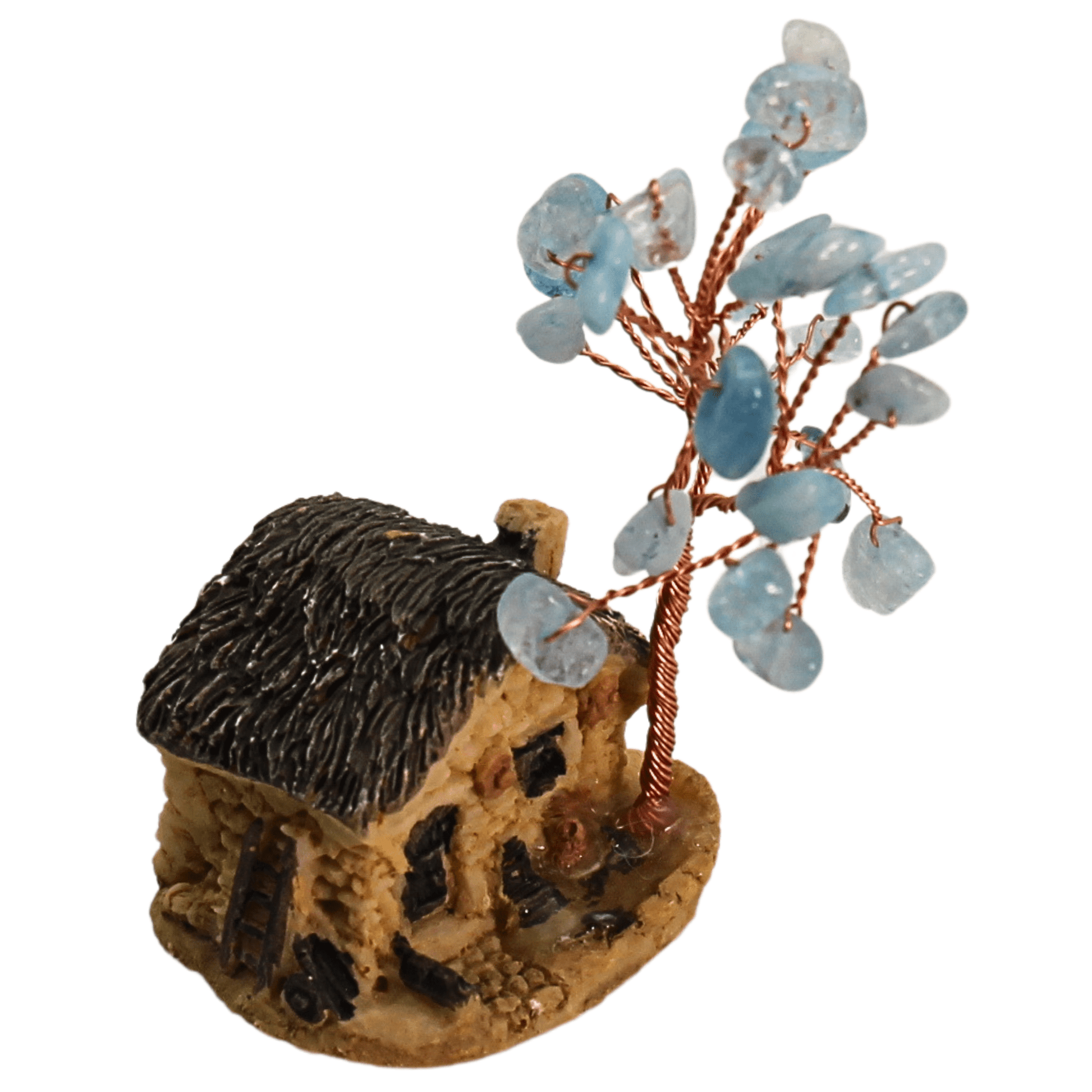 Cottage With Gemstone Tree Art Gold & Silver Pawn Shop