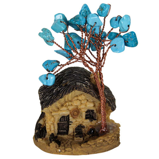 Cottage With Turquoise Gemstone Tree of life Gold & Silver Pawn Shop