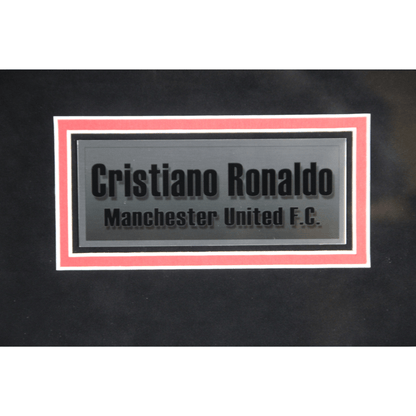 Cristiano Ronaldo Signed Photo Memorabilia Name Plate