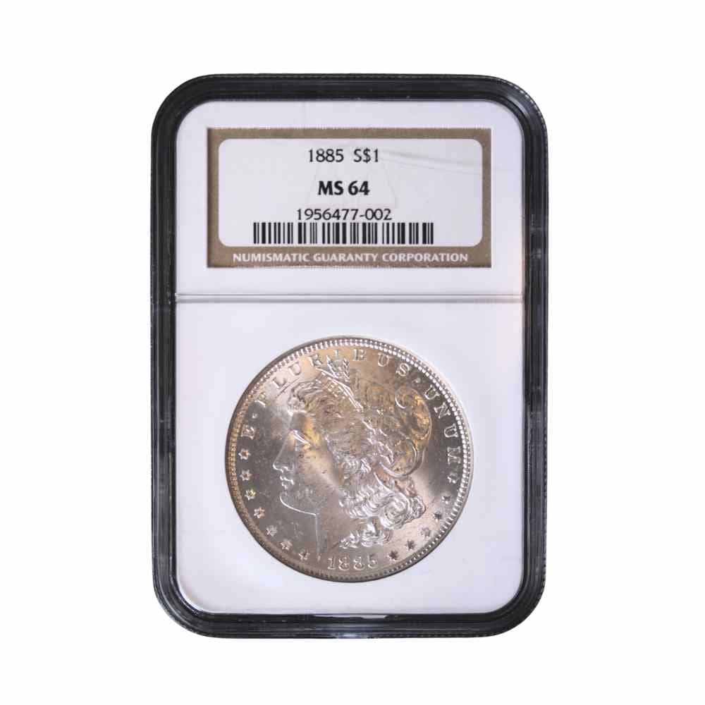 1885 S$1 MS 64 Ancient Coin Thumbnail