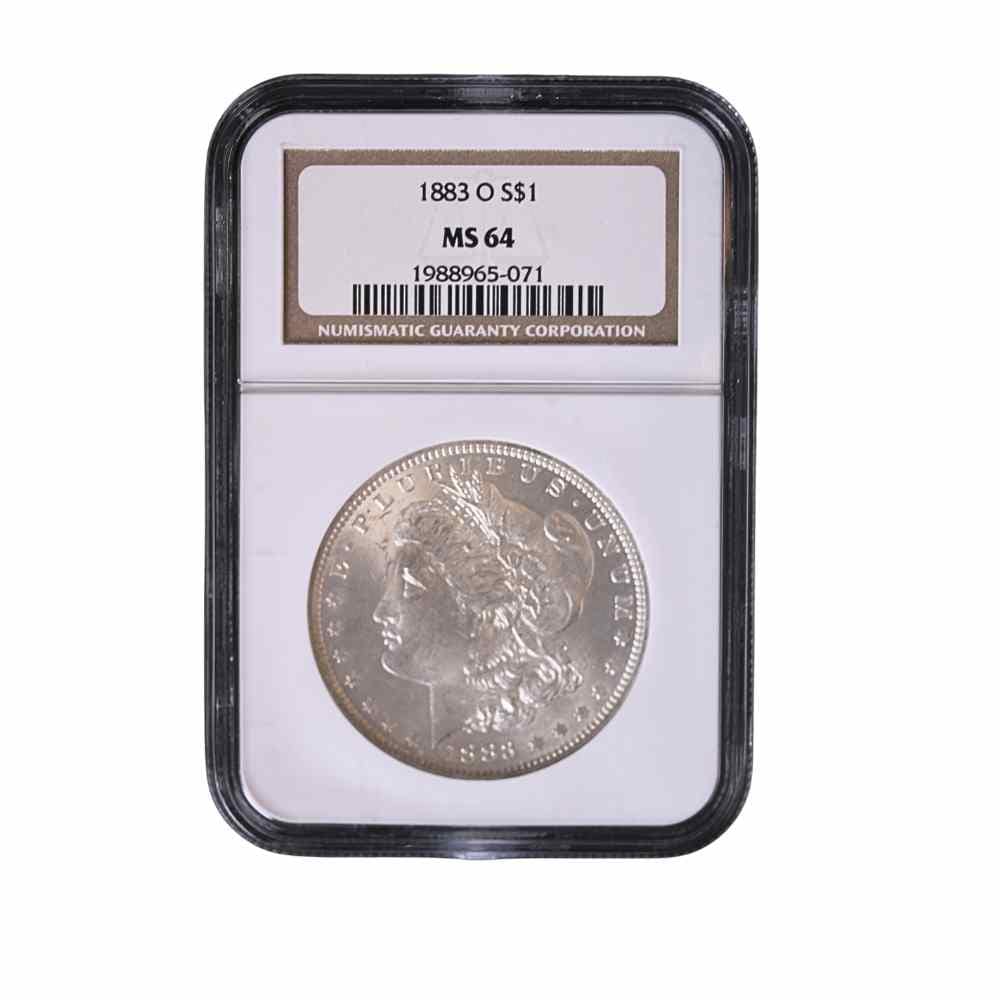 1883 O S$1 MS 64 Ancient Coin Thumbnail