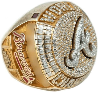 2021 Atlanta Braves World Series Ring Gold & Silver Pawn Shop