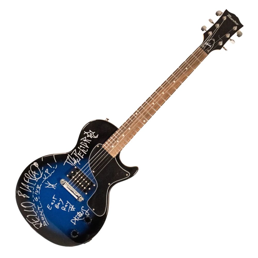 Dead Kennedys Multi-Signed Guitar – JSA Authenticated Gold & Silver Pawn Shop