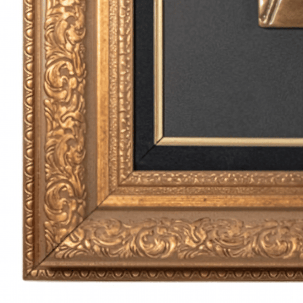 Salvador Dalí: Don Quixote Bronze Bas Relief Art Gold & Silver Pawn Shop