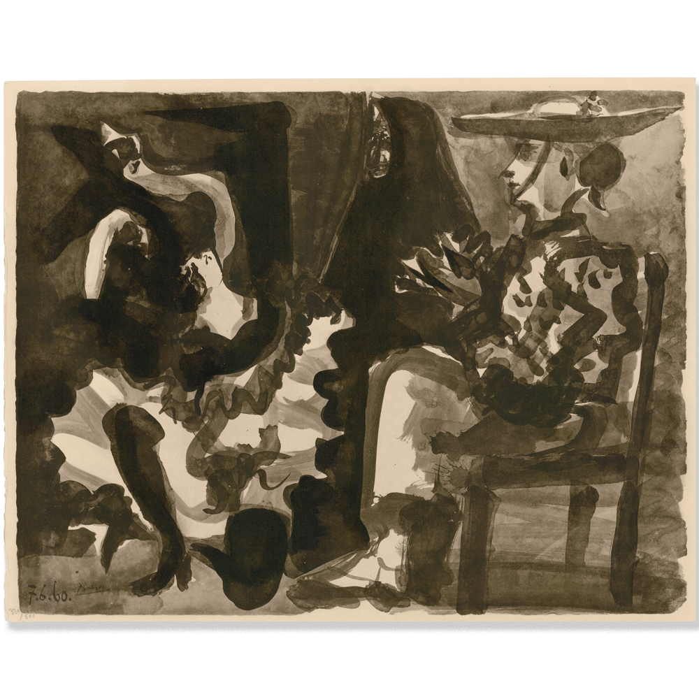 Pablo Picasso: Danseuse et Picador, from Toros, 1960 Art Gold & Silver Pawn Shop