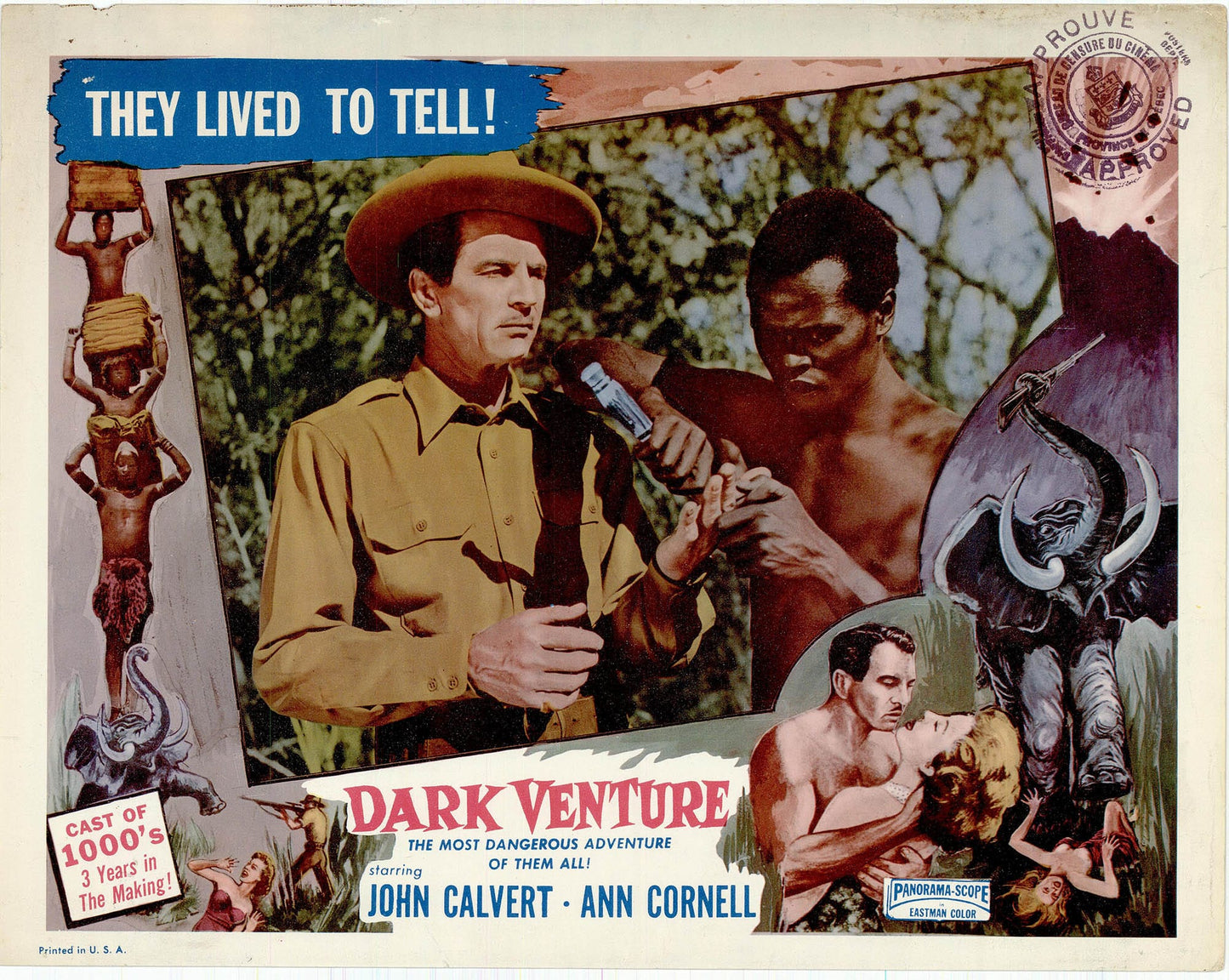 Dark Venture - Movie Lobby Card