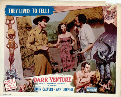 Dark Venture - Movie Lobby Card