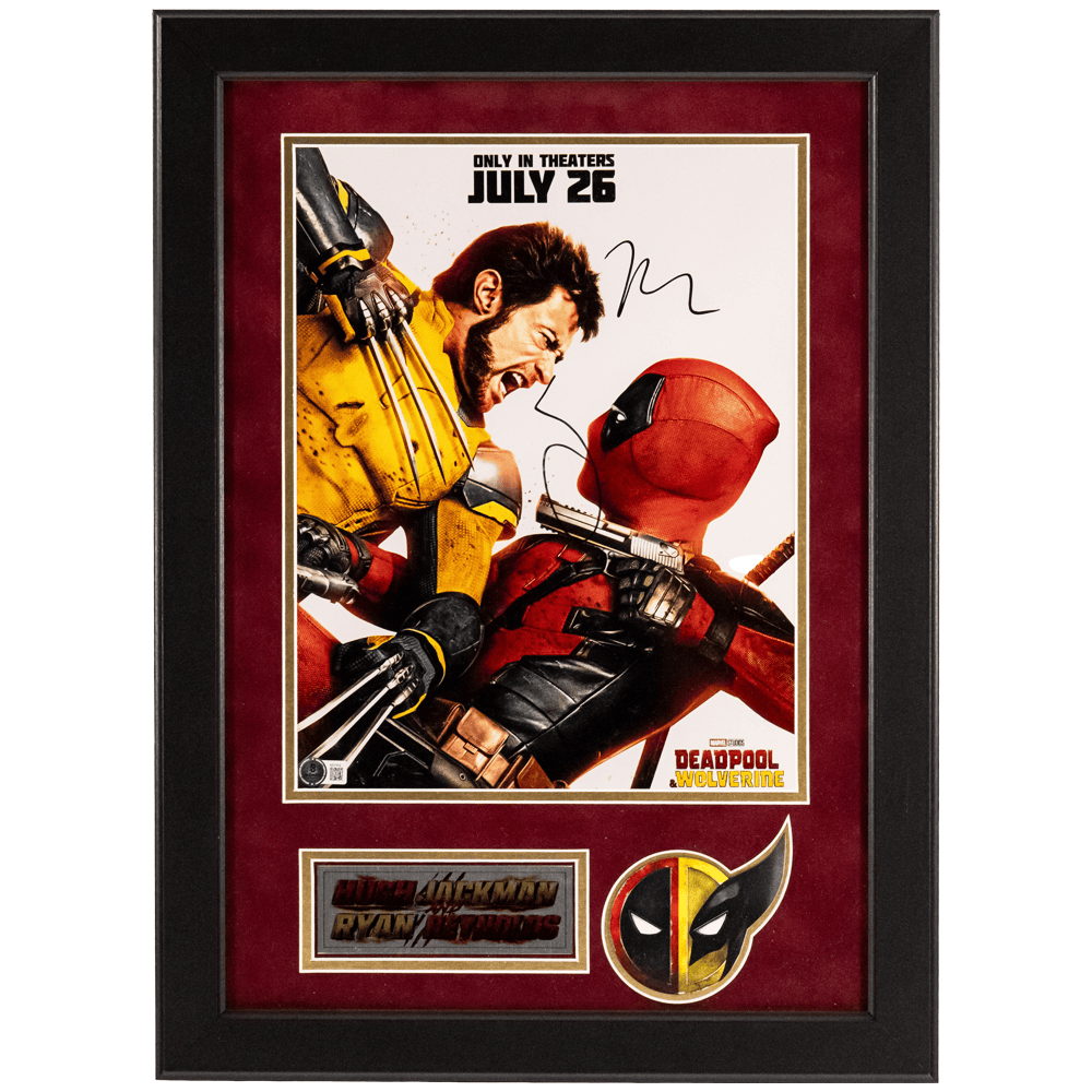 Deadpool & Wolverine Hugh Jackman & Ryan Reynolds Signed Framed Movie Poster
Gold & Silver Pawn Shop
