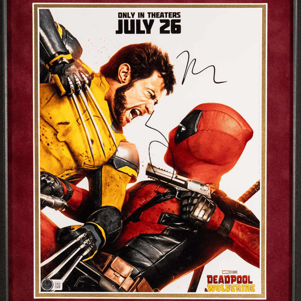 Deadpool & Wolverine Hugh Jackman & Ryan Reynolds Signed Framed Movie Poster
Gold & Silver Pawn Shop
