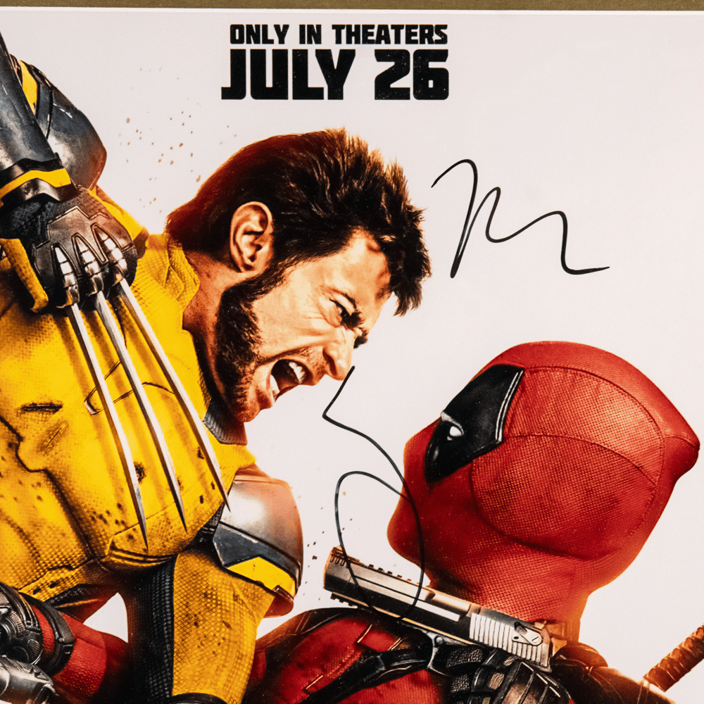 Deadpool & Wolverine Hugh Jackman & Ryan Reynolds Signed Framed Movie Poster
Gold & Silver Pawn Shop