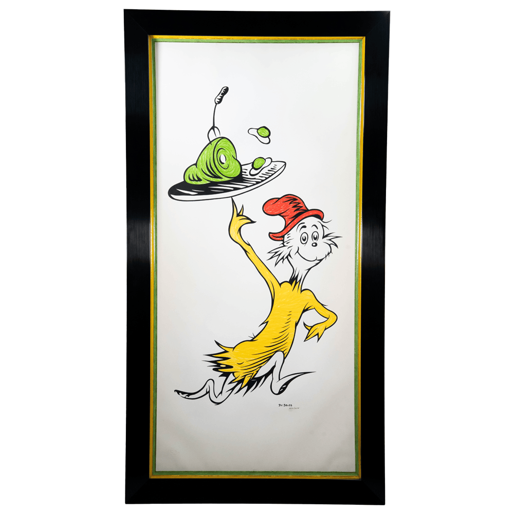 Dr. Seuss: Green Eggs & Ham 50th Anniversary Print Art G S Pawn