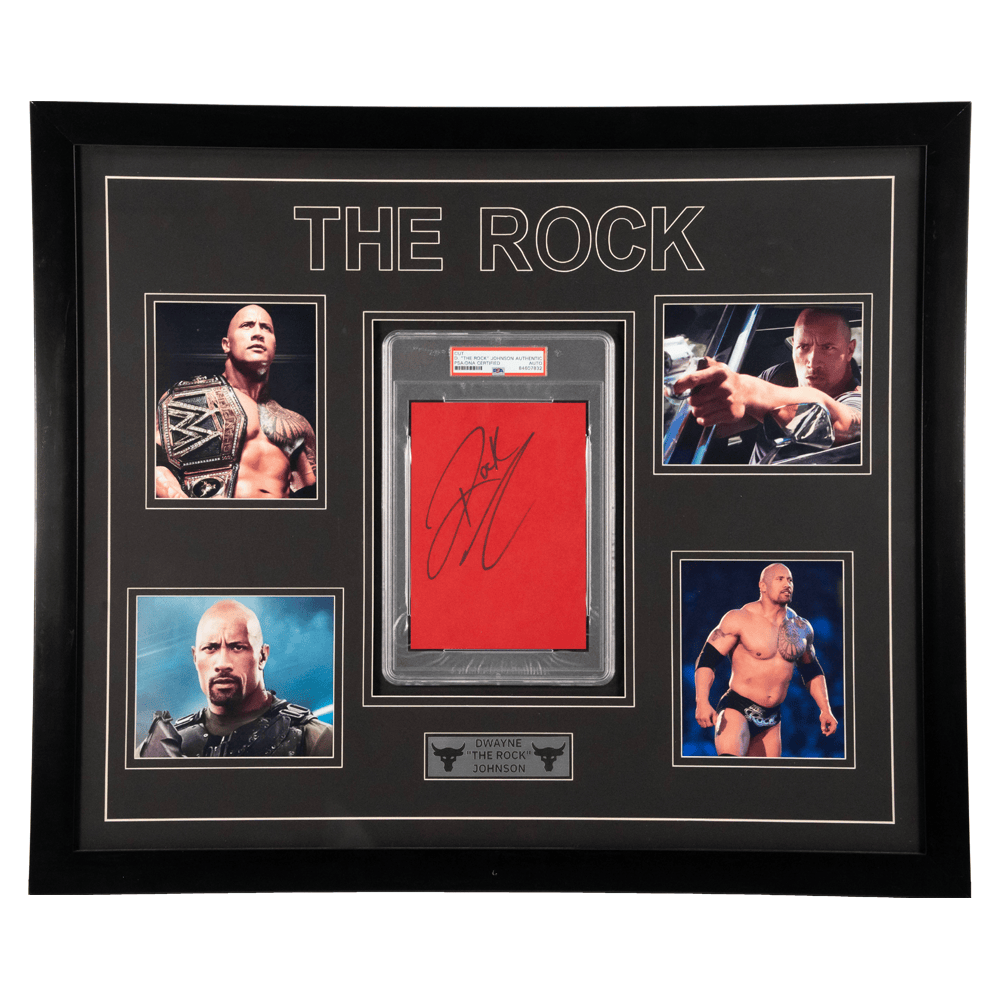 Dwayne “The Rock” Johnson Signed Memorabilia
Gold & Silver Pawn Shop