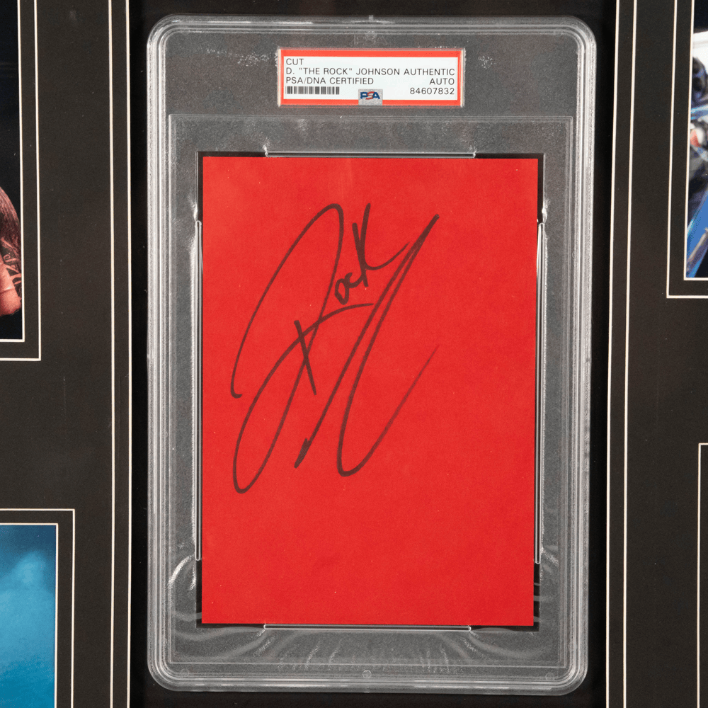 Dwayne “The Rock” Johnson Signed Memorabilia
Gold & Silver Pawn Shop