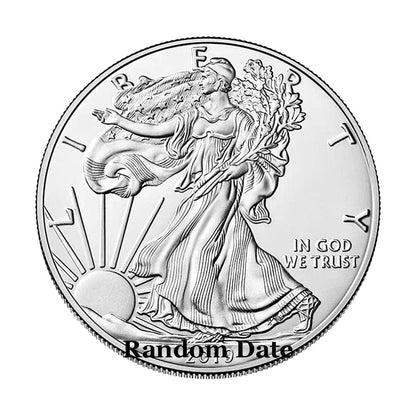 Random Date Silver Eagle Type 1 Gold & Silver Pawn Shop