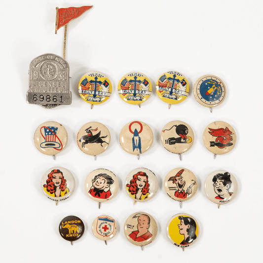 Vintage Entertainment Assorted Pins Set
Gold & Silver Pawn Shop
