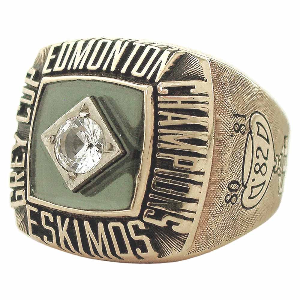 1982 Edmonton Eskimos Grey Cup Ring