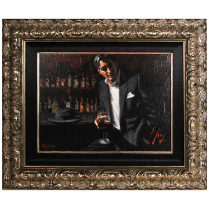 Fabian Perez; "Black Suit Red Wine" Thumbnail