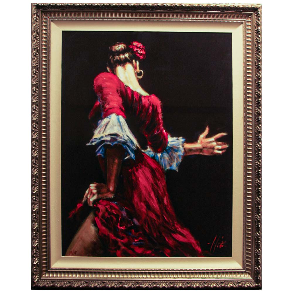 Fabian Perez; "Flamenco Dancer III" Thumbnail
