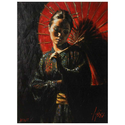 Fabian Perez; "Geisha III" Thumbnail