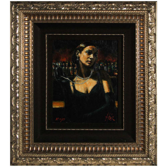 Fabian Perez; "Gloves and Pearls" Thumbnail